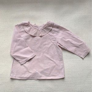 Bonpoint pink blouse, 6 months